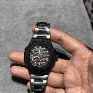 P@tek Philp Automatic Steel Black